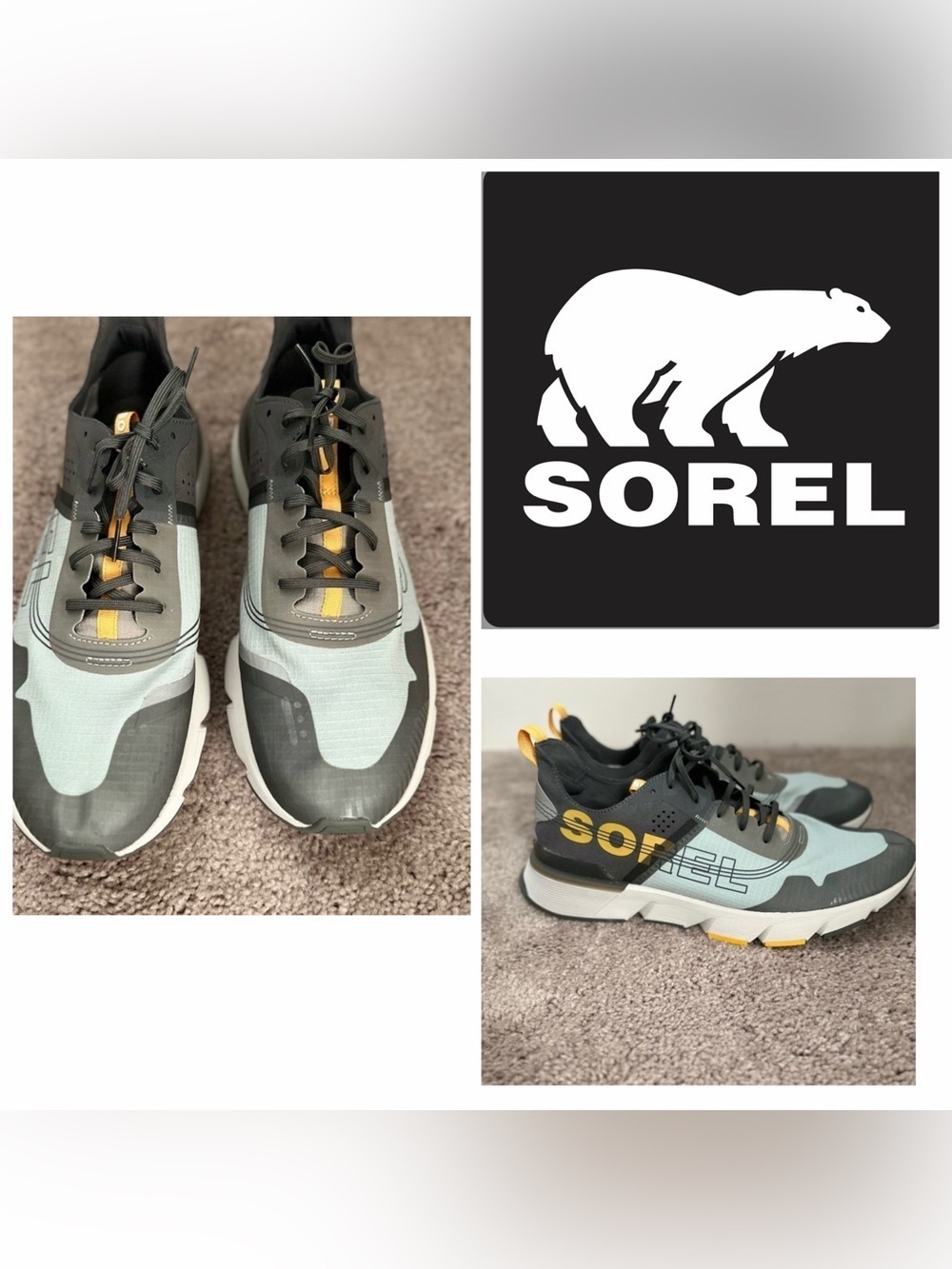 Sorel men’s kinetic rush rips top shoes